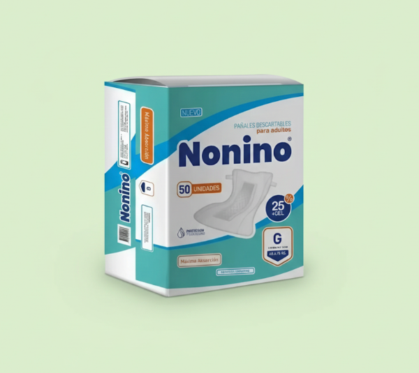 Producto - Nonino pañales descartables GRANDE x50 unidades