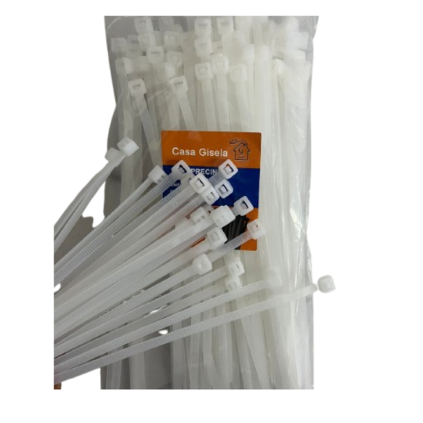 Producto - PRECINTOS 250mm x 4.8mm BLANCO x 100unidades