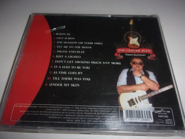 Producto - CD ROBERT BUCHANAN THE GUITAR MAN ARG 35B - 1