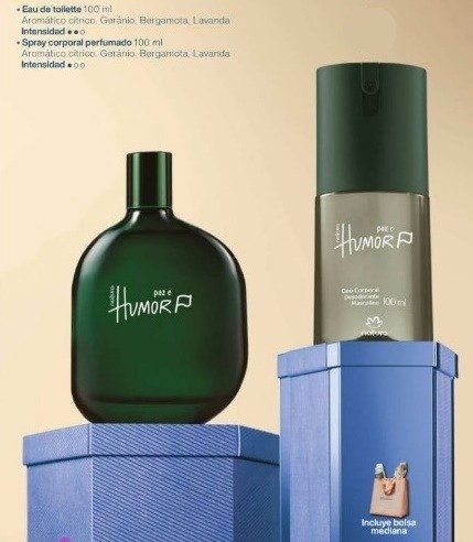 Producto - Combo "Paz e Humor" Perfume + Desodorante Deo Natura para Hombre
