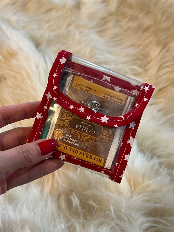 Producto - Porta te Rojo estrellado