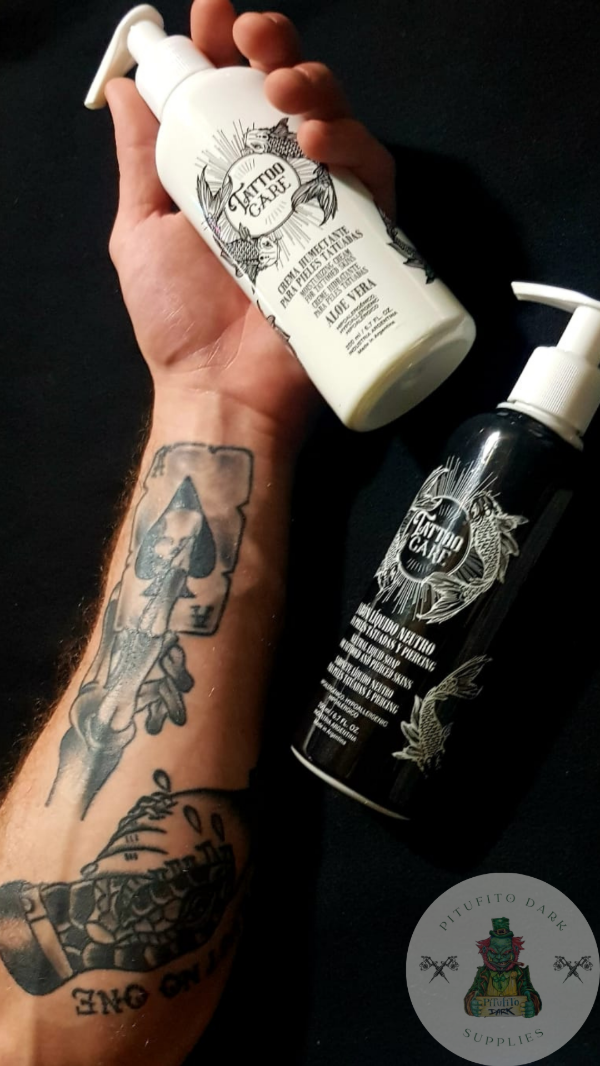 Producto - Tattoo Care jabon liquido neutro 200ml limpieza tatuaje cuidado