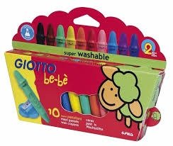 Producto - CRAYONES GIOTTO BEBE X 10 COLORES