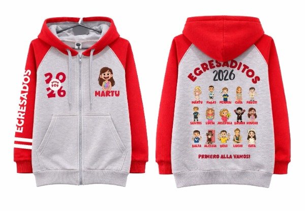 Producto - Campera Egresados cartoon
