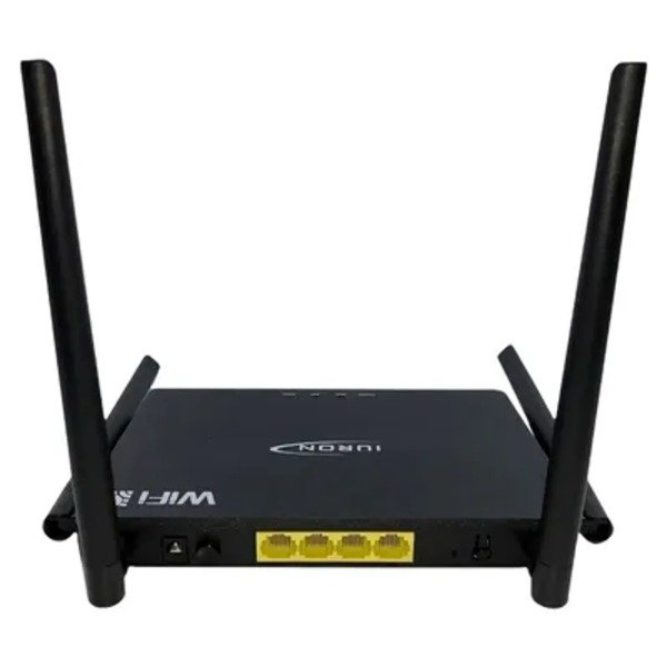 Producto - Iuron Wireless 1800 1800mbps Dual Band 4 Antenas Negro