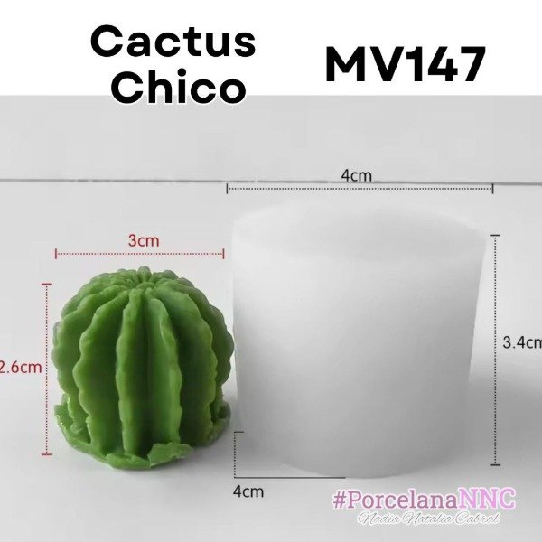 Producto - Molde cactus chico MV147