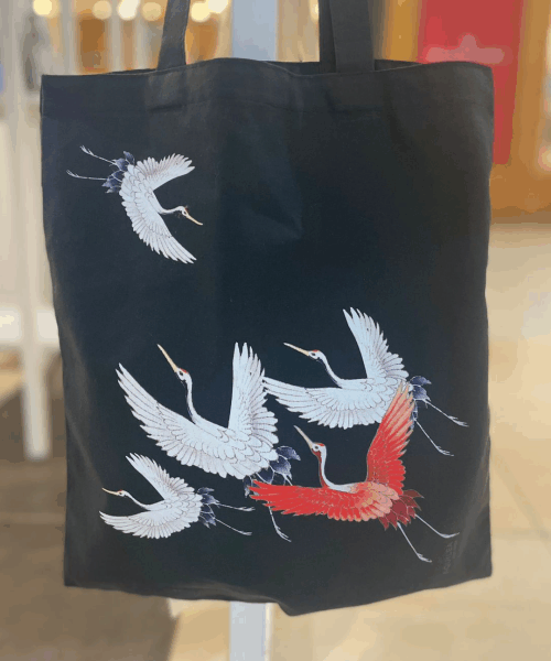 Producto - Tote Bag - 5 Grullas