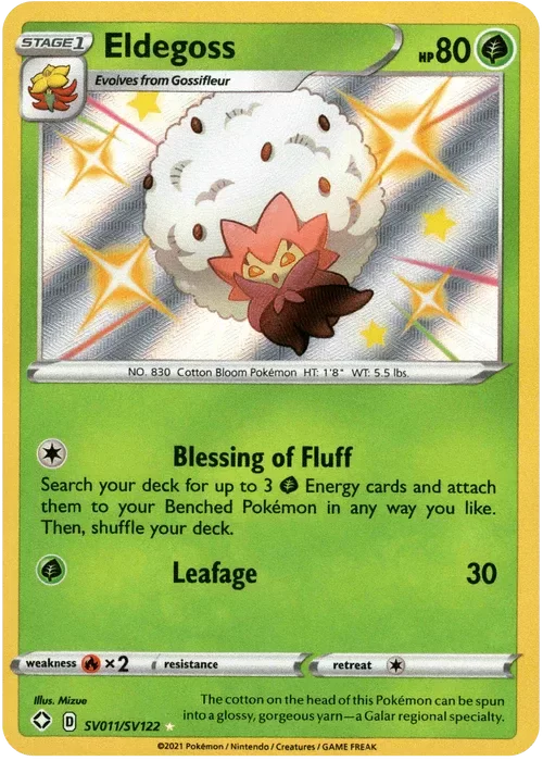 Producto - Eldegoss - SV011/SV122 - Shining Fates - Holo