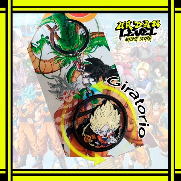 Producto - Llavero Goku Metalico Giratorio Dragon Ball Z