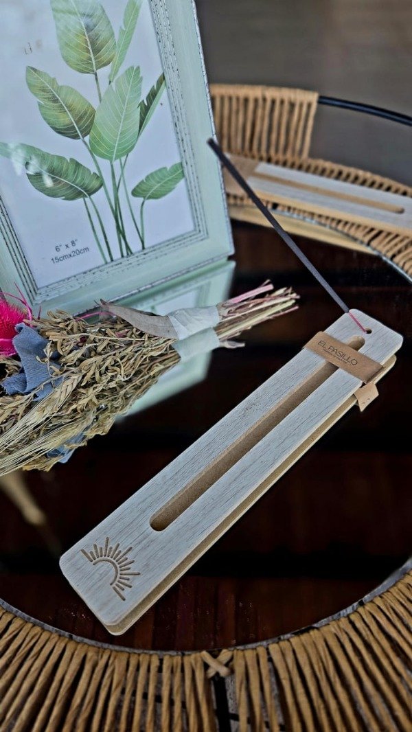 Producto - Porta sahumerio de madera