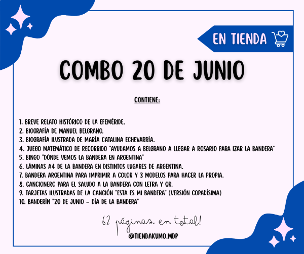 Producto - COMBO DÍA DE LA BANDERA 2- PDF