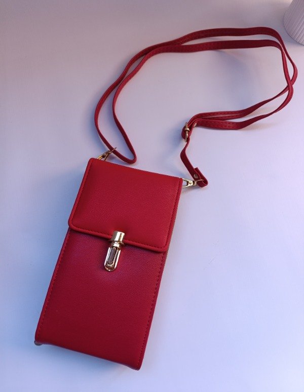 Producto - PORTA CELULAR DIANA ROJO