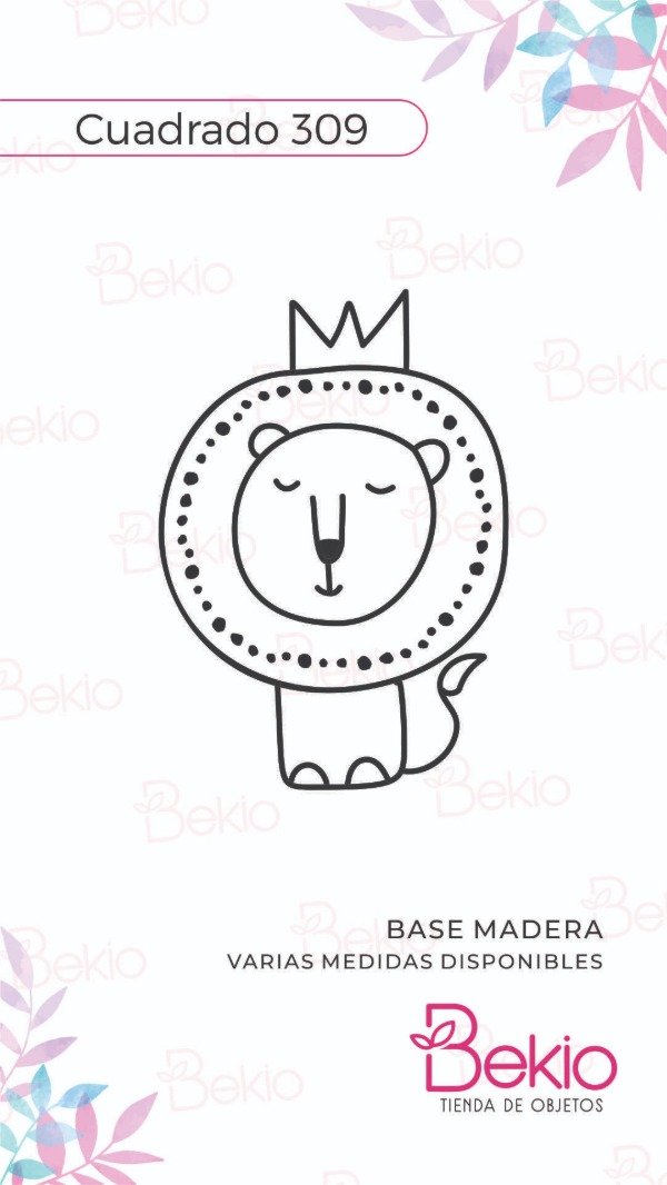 Producto - Sello Cuadrado 309 - León