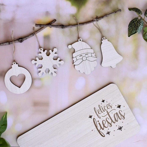 Producto - Adornos navideños en madera