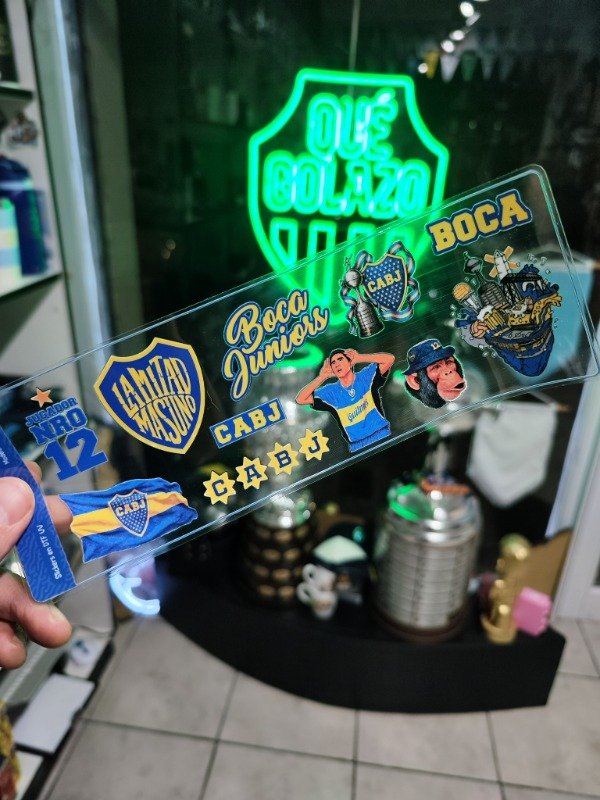 Producto - Stickers Boca Juniors 2 Plancha DTF UV