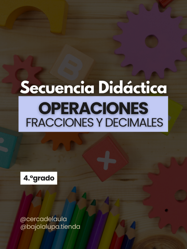 Producto - Secuencia Didáctica Operaciones con Fracciones y Decimales 4
