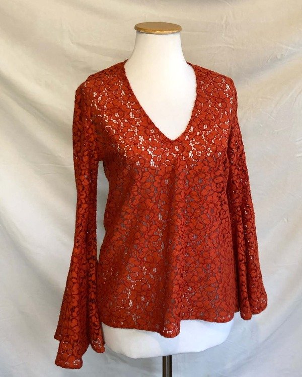 Producto - Blusa de encaje Zara