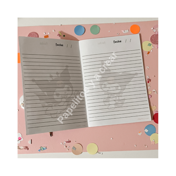 Producto - Cuaderno Kitty, Melody, Kuromi - 5