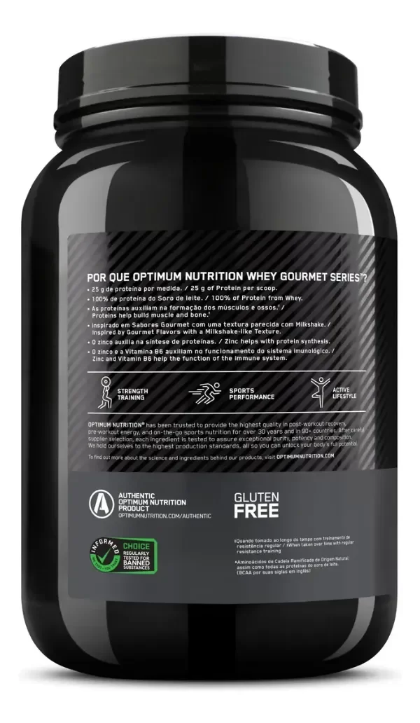 Producto - Whey Gourmet series - OPT NUTRITION - 2lb - 2