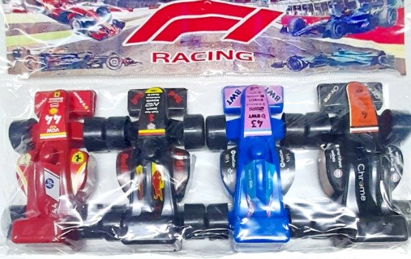 Producto - Autitos fórmula 1 pack x 4 SAM 12/25