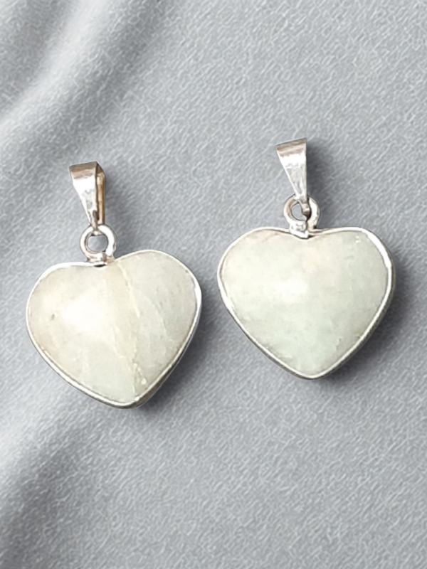 Producto - Dije mini corazón de Amazonita