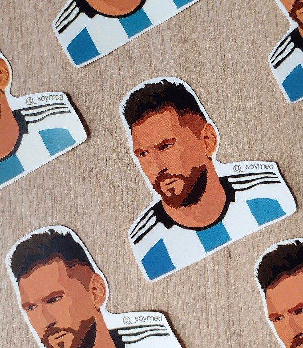 Producto - Sticker Messi