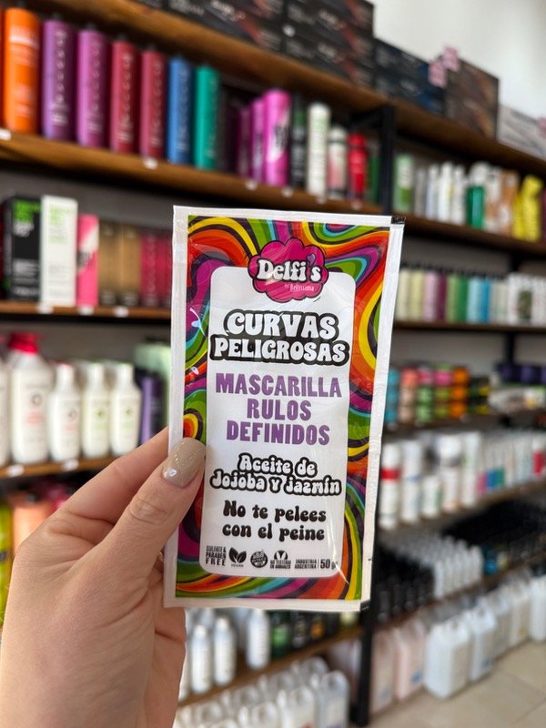 Producto - Sobre Mascarilla delfis Rulos