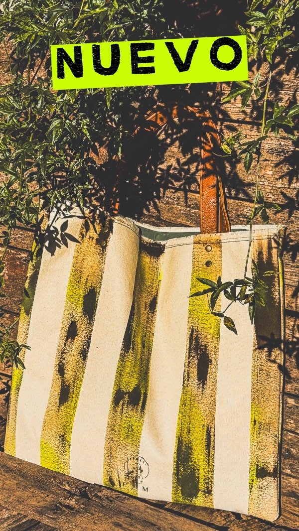 Producto - Bolso Lona Rayada