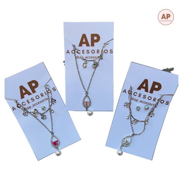 Producto - COLLAR PLATEADO X 3
