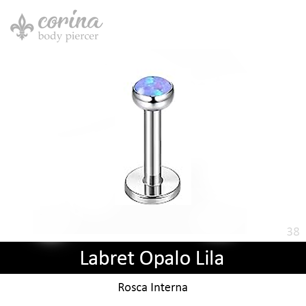 Producto - Labret Opalo Lila