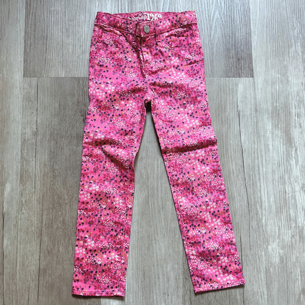 Producto - Jean GAP Fucsia Flores 6A