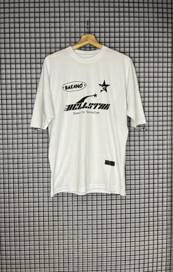Producto - Remera Oversize Blanca Hellstar