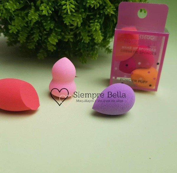 Producto - Mini esponjas beautyblender x3 - 1