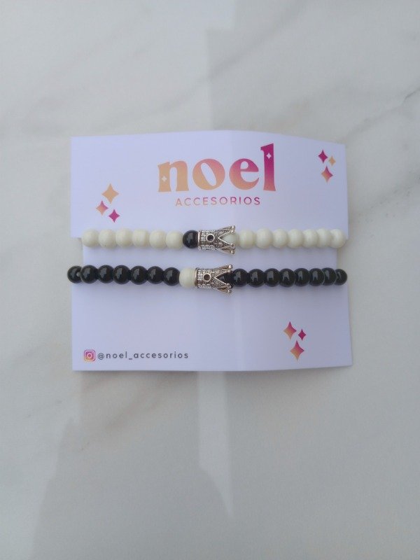 Producto - Pulseras para compartir King and Queen