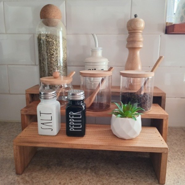 Producto - Set x 3 alzadas rústicas