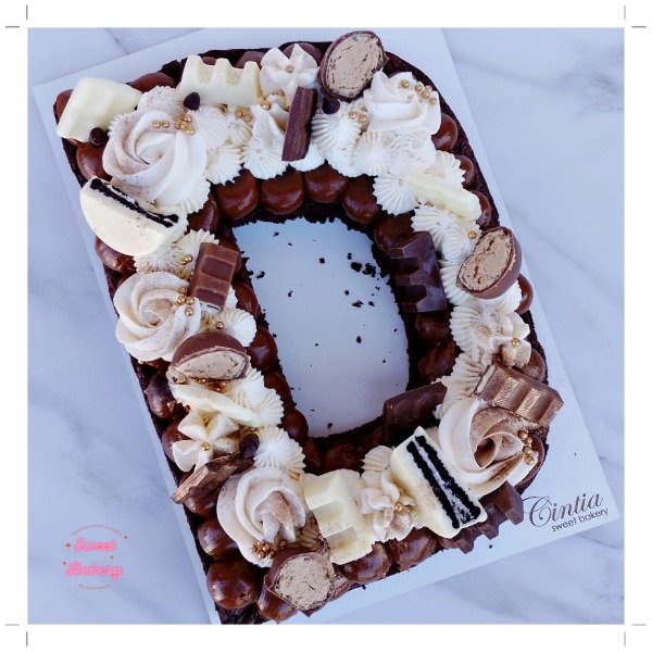 Producto - NUMBER O LETTER CAKE chico