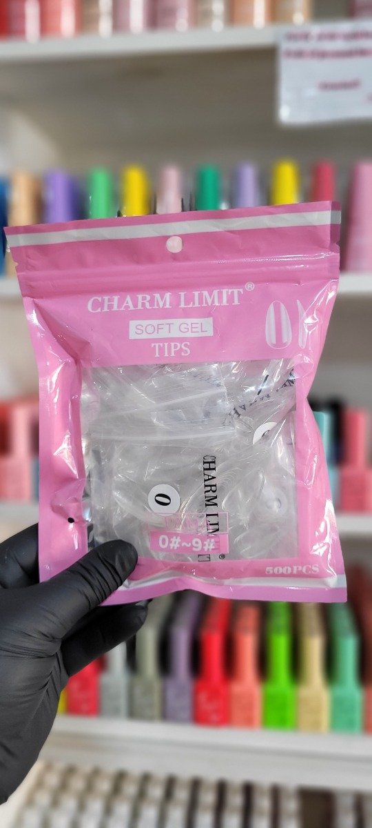 Producto - Tips soft gel charmlimit x500u