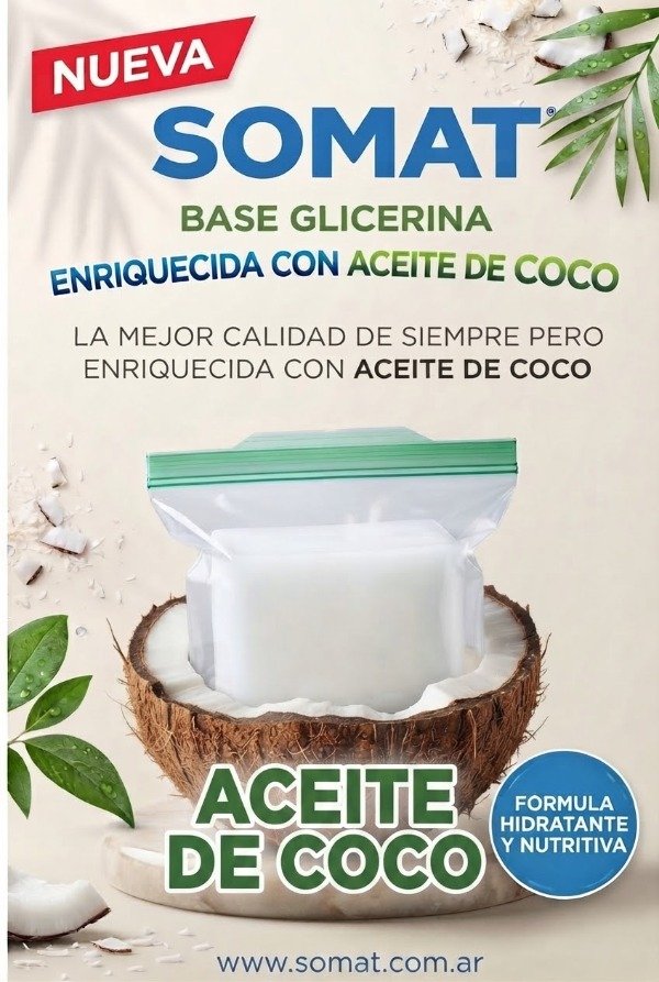 Producto - Base glicerina enriquecida COCO PRECIO MAYORISTA