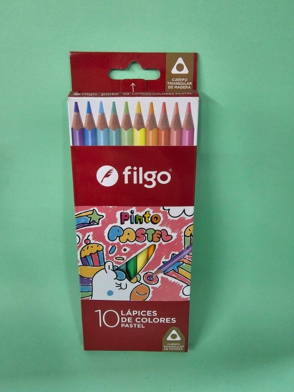 Producto - Lapices de colores PASTEL x10