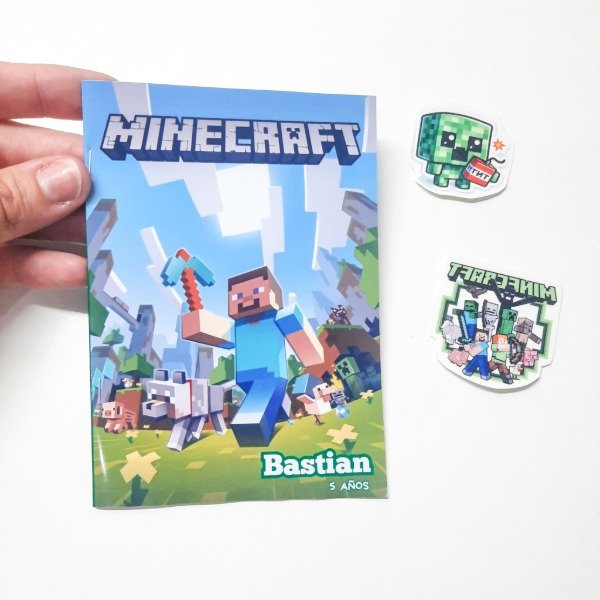 Producto - Libro con tatuaje Minecraft
