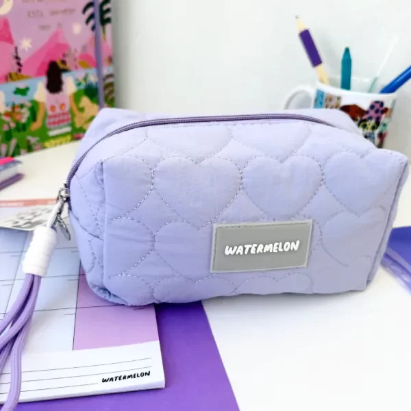 Producto - Necesser Corazón Lila