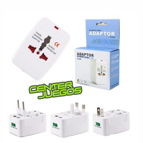 Producto - ENCHUFE ADAPTADOR UNIVERSAL VIAJERO INTERNACIONAL ADAPTADOR ALL IN ONE