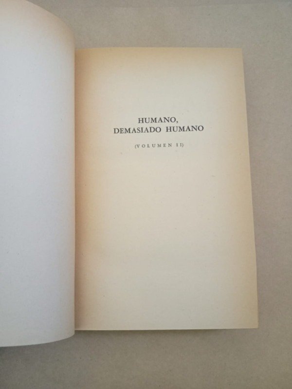 Producto - Obras completas IV - Federico Nietzsche - Aguilar 1954 - Tapa dura - 1