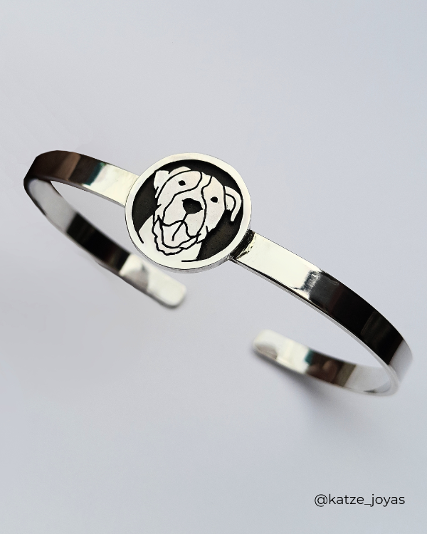 Producto - Pulsera personalizada de mascota - PLATA 925