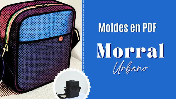Producto - MOLDES EN PDF - MORRAL URBANO