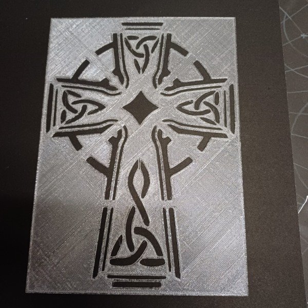 Producto - Stencil cruz celta