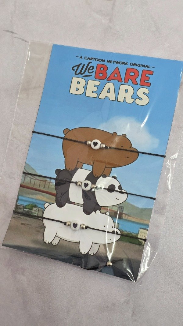 Producto - Pulseras compartidas x3 Osos escandalosos