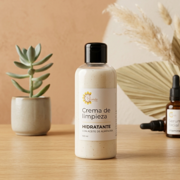 Producto - Crema de limpieza con aceite de almendras - 0