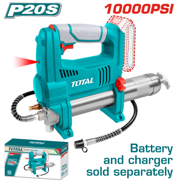 Producto - Pistola Engrasadora Inalámbrica 20V TOTAL TGGLI2010