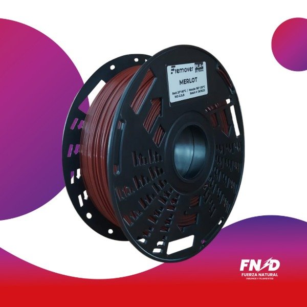 Producto - Filamento PLA+ Fremover Merlot 1.75mm. 1KG